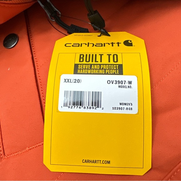 Carhartt Midweight Sherpa Lined Women’s Vest - Picture 3 of 8